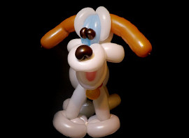 balloon animals dog