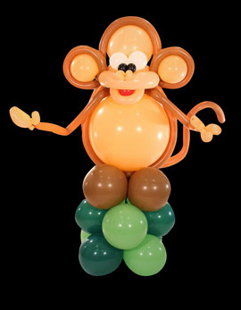 balloon animals monkey